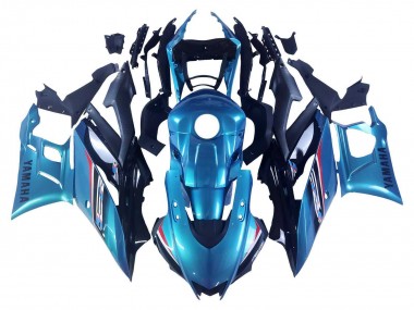 Carenado Moto Yamaha YZF R3/R25 2022-2024 - Azul Blanco Rojo Negro Asequibles
