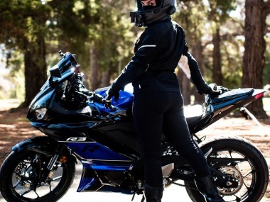 Carenados Moto Yamaha YZF R3/R25 2022-2024 - Azul Negro Brillante Asequibles