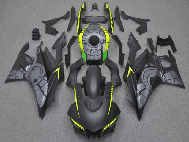 Carenados Moto Yamaha YZF R3/R25 2022-2024 - Negro Mate Gris Amarillo Verde Asequibles
