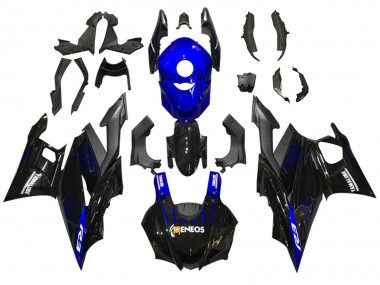 Carenados Moto Yamaha YZF R3/R25 2022-2024 - Azul Negro ENEOS Yamalube Asequibles