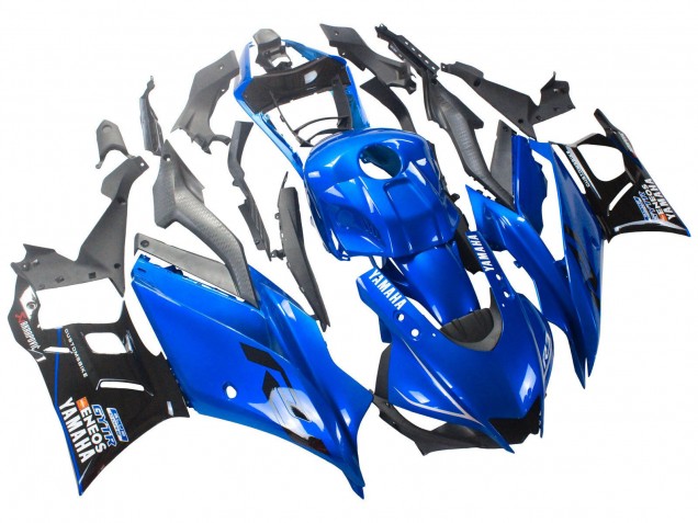 Carenados Moto Yamaha YZF R3/R25 2022-2024 - Azul Negro ENEOS Asequibles
