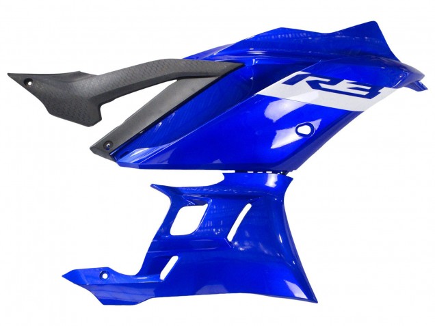 Carenados Moto Yamaha YZF R3/R25 2022-2024 - Azul Blanco Negro Mate Asequibles