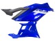 Carenados Moto Yamaha YZF R3/R25 2022-2024 - Azul Blanco Negro Mate Asequibles