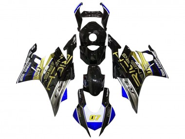 Carenados Moto Yamaha YZF R3/R25 2022-2024 - Blanco Azul Oro Negro Brillante Asequibles