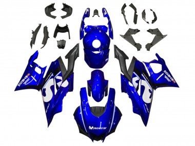 Carenados Moto Yamaha YZF R3/R25 2022-2024 - Azul Blanco Negro MoviStar ENEOS Asequibles