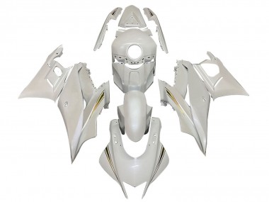 Carenados Moto Yamaha YZF R3/R25 2022-2024 - Blanco Oro Asequibles