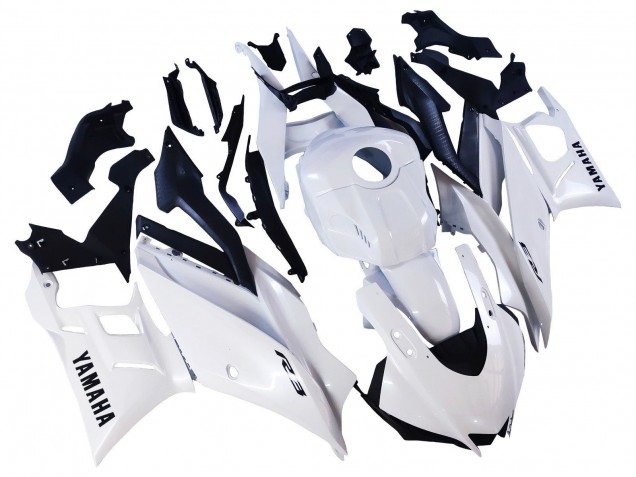 Carenados Moto Yamaha YZF R3/R25 2022-2024 - Blanco Asequibles