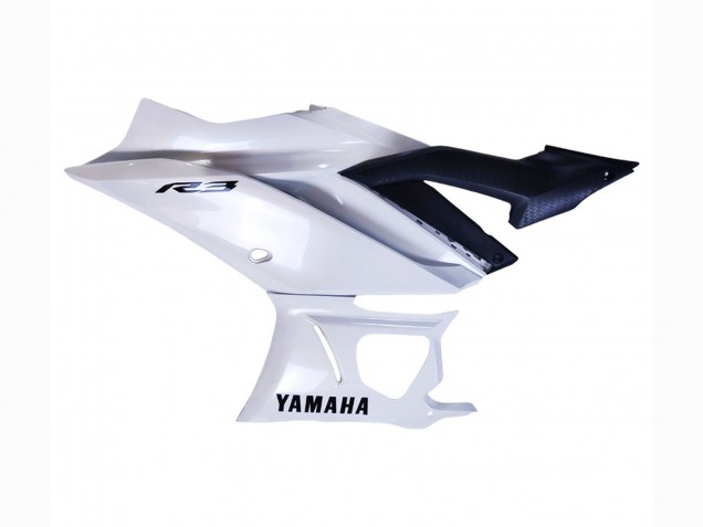 Carenados Moto Yamaha YZF R3/R25 2022-2024 - Blanco Asequibles
