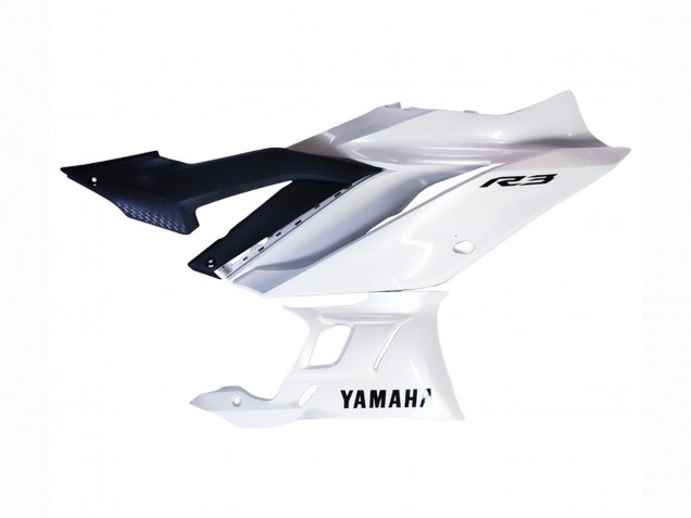 Carenados Moto Yamaha YZF R3/R25 2022-2024 - Blanco Asequibles