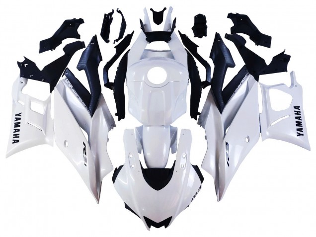 Carenados Moto Yamaha YZF R3/R25 2022-2024 - Blanco Asequibles