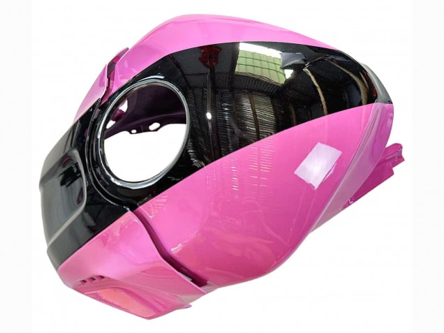 Carenados Moto Yamaha YZF R3/R25 2022-2024 - Rosa Negro Brillante Monstruo Asequibles