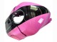 Carenados Moto Yamaha YZF R3/R25 2022-2024 - Rosa Negro Brillante Monstruo Asequibles