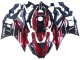 Carenado Moto Yamaha YZF R3/R25 2022-2024 - Rojo Blanco Negro Brillante Asequibles