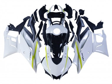 Carenados Moto Yamaha YZF R3/R25 2022-2024 - Blanco Amarillo Negro Asequibles