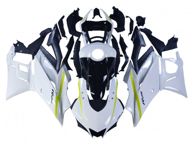 Carenados Moto Yamaha YZF R3/R25 2022-2024 - Blanco Amarillo Negro Asequibles