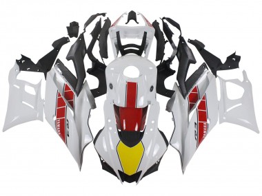 Carenados Moto Yamaha YZF R3/R25 2022-2024 - Blanco Rojo Amarillo Negro Asequibles
