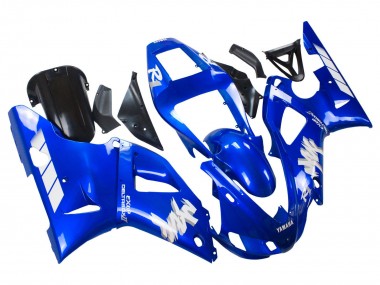 Carenados Moto Yamaha YZF 1000 R1 1998-1999 - Azul Blanco Asequibles