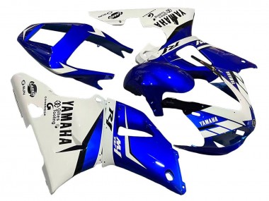 Carenados Moto Yamaha YZF 1000 R1 1998-1999 - Blanco Azul Negro Asequibles