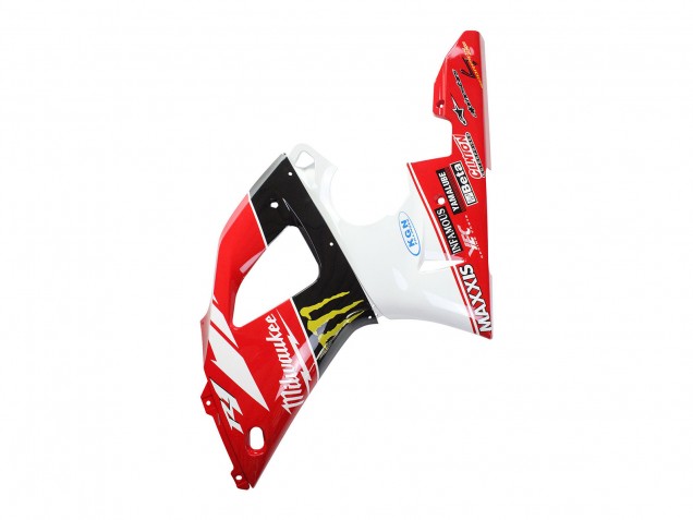 Carenados Moto Yamaha YZF 1000 R1 1998-1999 - Rojo Blanco Negro Amarillo Monstruo Milwaukee MAXXIS 11 Asequibles