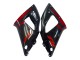 Carenados Moto Yamaha YZF 1000 R1 1998-1999 - Negro Brillante Rojo Asequibles