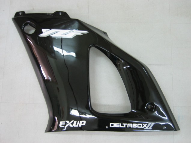 Carenados Moto Yamaha YZF 1000 R1 2000-2001 - Negro Brillante Blanco Calcomanía Asequibles
