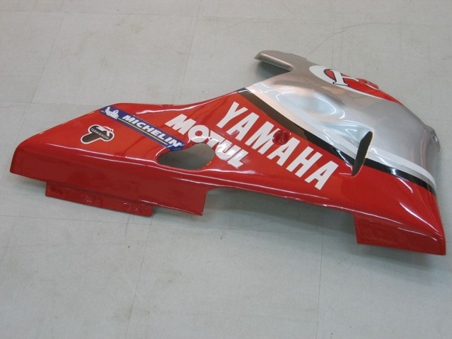 Carenados Moto Yamaha YZF 1000 R1 2000-2001 - Plata Rojo Fortuna Motul Asequibles