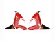Carenados Moto Yamaha YZF 1000 R1 2002-2003 - Rojo Plata Negro Santander Asequibles