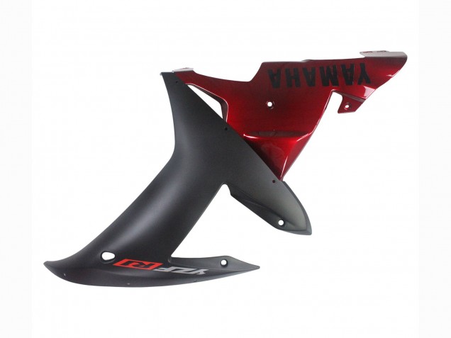 Kits Carenado Moto Yamaha YZF 1000 R1 2002-2003 - Rojo Negro Mate Asequibles