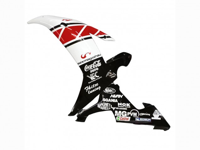 Carenados Moto Yamaha YZF 1000 R1 2002-2003 - Blanco Rojo Negro Castrol Asequibles