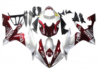 Carenados Moto Yamaha YZF 1000 R1 2004-2006 - Plata Rojo Fortuna Motul Asequibles