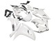 Carenados Moto Yamaha YZF 1000 R1 2007-2008 - Blanco Negro Asequibles