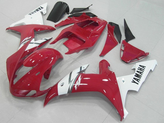 Carenados Moto Yamaha YZF R1 2002-2003 - Blanco Rojo Asequibles
