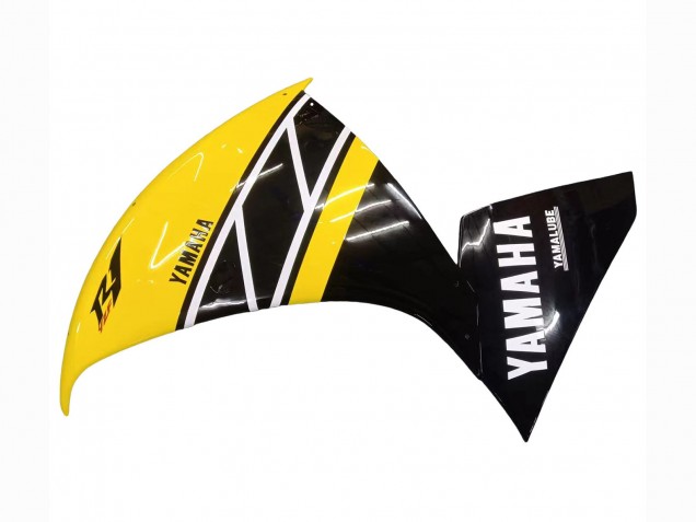 Kits Carenado Moto Yamaha YZF 1000 R1 2009-2011 - Amarillo Blanco Negro Raya Asequibles
