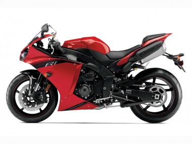 Carenado Moto Yamaha YZF 1000 R1 2012-2014 - Rojo Negro Brillante Asequibles