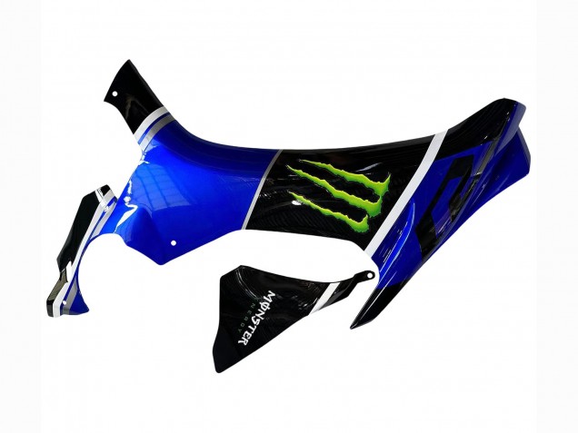 Carenados Moto Yamaha YZF 1000 R1 2015-2019 - Azul Negro Brillante Verde Monstruo Asequibles