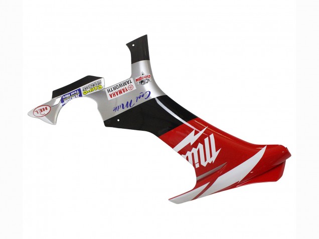 Carenado Moto Yamaha YZF 1000 R1 2015-2019 - Blanco Rojo Negro Milwaukee Asequibles