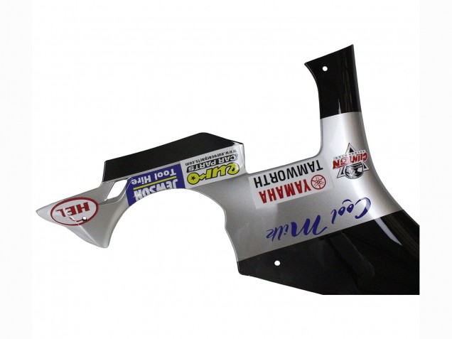 Carenado Moto Yamaha YZF 1000 R1 2015-2019 - Blanco Rojo Negro Milwaukee Asequibles