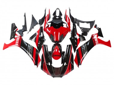 Carenados Moto Yamaha YZF 1000 R1 2020-2025 - Rojo Plata Negro Asequibles