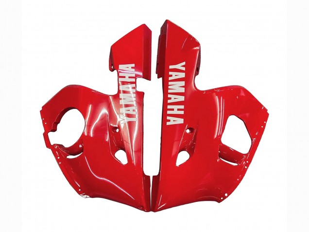 Carenado Moto Yamaha YZF 600 R6 1998-2002 - Rojo Blanco Negro Brillante Asequibles