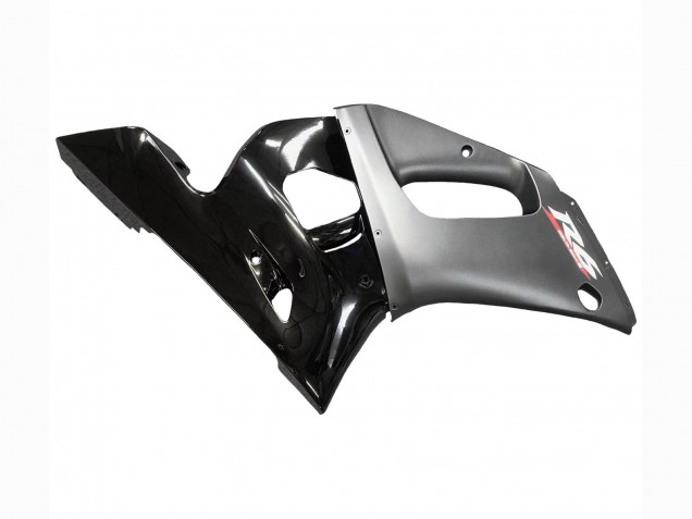 Carenados Moto Yamaha YZF 600 R6 1998-2002 - Plata Negro Brillante Asequibles