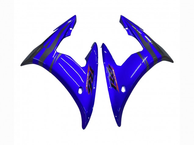 Carenados Moto Yamaha YZF R6S 2006-2009 - Azul Negro Asequibles