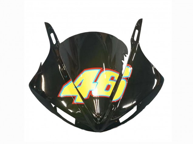 Carenados Moto Yamaha YZF R6S 2006-2009 - Amarillo Rojo Negro Brillante 46 Asequibles