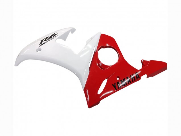 Carenados Moto Yamaha YZF R6 2003-2004 - Blanco Rojo Asequibles