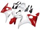 Carenados Moto Yamaha YZF R6S 2006-2009 - Blanco Rojo Asequibles