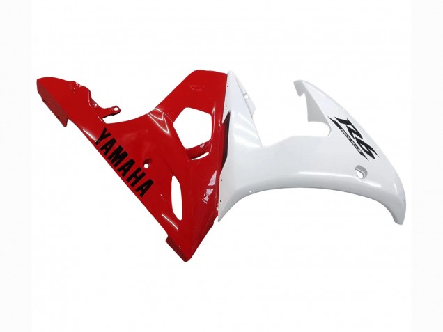 Carenados Moto Yamaha YZF R6S 2006-2009 - Blanco Rojo Asequibles