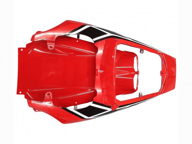 Carenado Moto Yamaha YZF R6 2003-2004 - Blanco Rojo Negro Brillante Asequibles