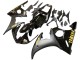 Carenados Moto Yamaha YZF R6S 2006-2009 - Negro Brillante Negro Mate Oro Calcomanías Asequibles