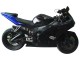 Carenados Moto Yamaha YZF R6S 2006-2009 - Azul Negro Mate Asequibles