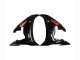 Carenados Moto Yamaha YZF R6S 2006-2009 - Negro Brillante Rojo Asequibles