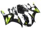 Carenados Moto Yamaha YZF R6S 2006-2009 - Negro Brillante Neon Amarillo Asequibles